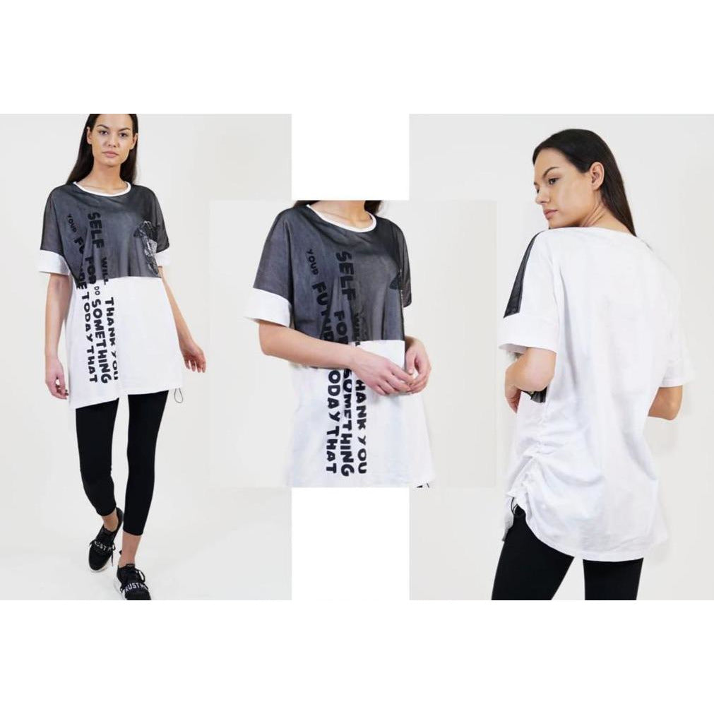 ON80903 Thank you Something Tunic