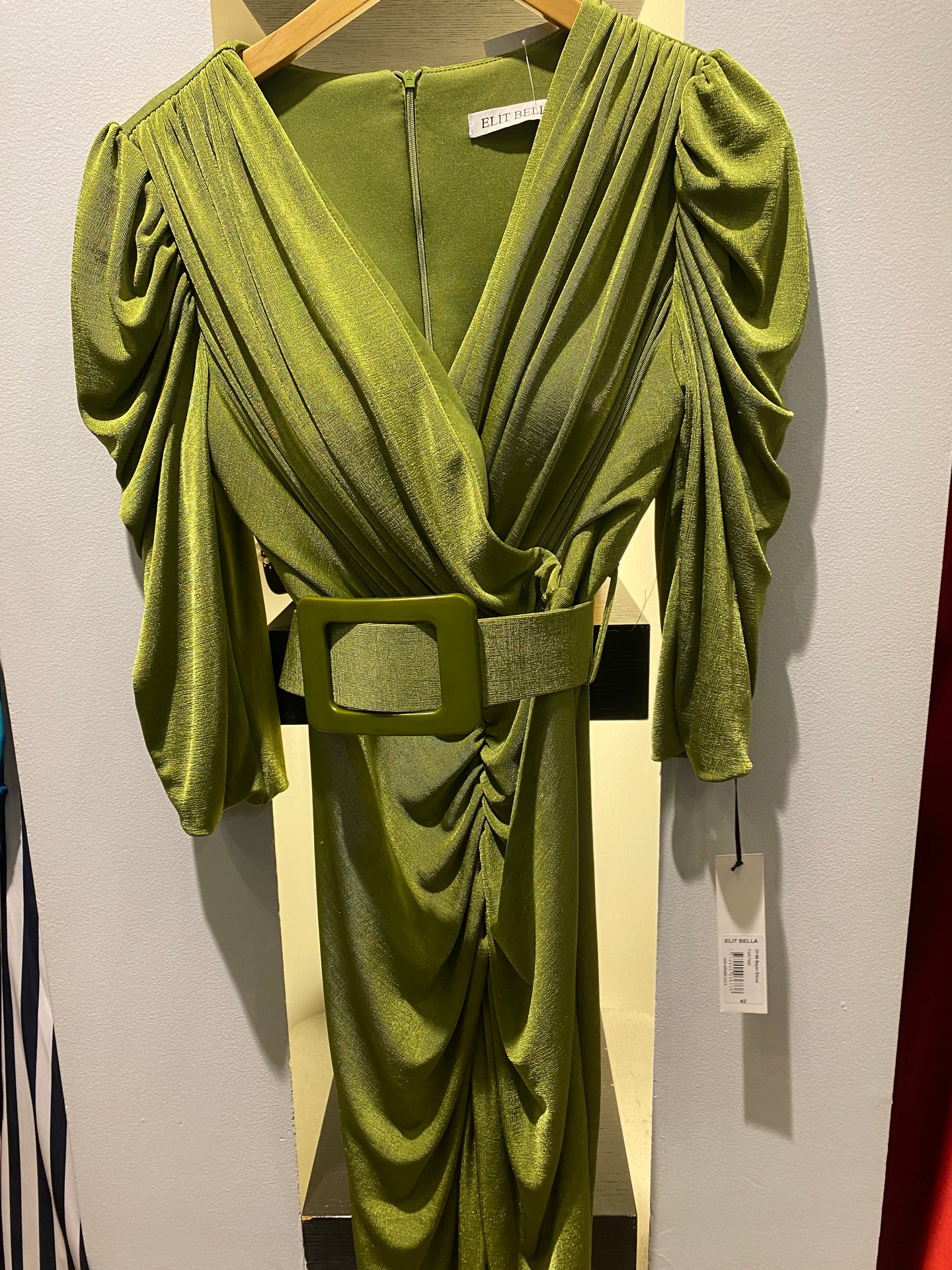 Green dress sz large